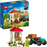 LEGO City Hønsehus, Bygge legetøj Byggesæt, 5 År, Plast, 101 stk, 147 g