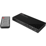 Lindy 38313 matrix kontakt AV matrix omskifter 6,2 W, HDMI switch Sort, AV matrix omskifter, 7680 x 4320 pixel, 40 Gbit/sek., LPCM, Sort, Metal