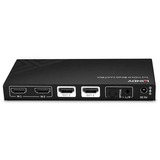 Lindy 38313 matrix kontakt AV matrix omskifter 6,2 W, HDMI switch Sort, AV matrix omskifter, 7680 x 4320 pixel, 40 Gbit/sek., LPCM, Sort, Metal