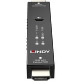 Lindy HDMI 4K60 Signalgenerator og Display-emulator, Adapter Sort
