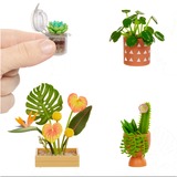 MGA Entertainment Make It Mini Botanicals, Klippe og klistre Miniverse Make It Mini Botanicals, 8 År, Flerfarvet, Plast