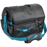 Makita Werkzeugkoffer E-05446 Sort, Blå Plast, Polyester, Stål, Taske Sort/Blå, Sort, Blå, Plast, Polyester, Stål, 9 lommer, Ridseresistent, Vandtæt, 310 mm, 490 mm
