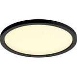 Philips Hue Hue White Ambiance Aurelle rund panel lampe, LED lys Sort