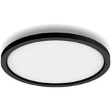 Philips Hue Hue White Ambiance Aurelle rund panel lampe, LED lys Sort