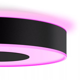 Philips Infuse stor loftslampe, LED lys Sort, Philips Hue White and Color ambiance Infuse stor loftslampe, Intelligent loftslys, Bluetooth, Sort, LED, Metal, Ikke-udskiftelig pære(r)