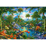 Schmidt Spiele Michael Fishel: Øparadis, Puslespil 