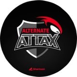Sharkoon Gulvmåtte ALTERNATE aTTaX Edition, Beskyttende måtte Sort/multi farvet
