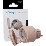 Shelly Wave Outdoor Plug S LR, Stikdåse Beige