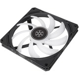 SilverStone Sag fan Sort