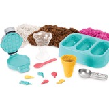 Spin Master Ice Cream Treats Playset, sand til leg Kinetic Sand Ice Cream Treats Playset, Kinetisk sand til børn, 6 År, Ikke giftig, Brun, Lyserød, Hvid
