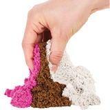 Spin Master Ice Cream Treats Playset, sand til leg Kinetic Sand Ice Cream Treats Playset, Kinetisk sand til børn, 6 År, Ikke giftig, Brun, Lyserød, Hvid