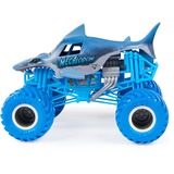 Spin Master MNJ VHC 1to24 Die Cast Megalodon M18 GML, Spil køretøj Monster Jam MNJ VHC 1to24 Die Cast Megalodon M18 GML, Monster lasbil, 3 År, Metal, Plast, Blå