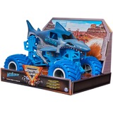 Spin Master MNJ VHC 1to24 Die Cast Megalodon M18 GML, Spil køretøj Monster Jam MNJ VHC 1to24 Die Cast Megalodon M18 GML, Monster lasbil, 3 År, Metal, Plast, Blå