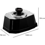 Thrustmaster AVA Base Flybase, Joystick base Sort, Flybase, Sort, Metal, Digital Combat Simulator, X-Plane 11/12, Microsoft Flight Simulator 2020, 1 stk