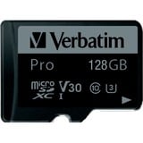 Verbatim Pro 64 GB MicroSDXC UHS Klasse 10, Hukommelseskort 64 GB, MicroSDXC, Klasse 10, UHS, 90 MB/s, 45 MB/s