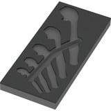 Wera 9832 Skumindsats til 6004 Joker sæt 1, tom, Depositum Sort/grå