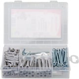 fischer Meister-Box universaldyvel UX + skrue + krog Lys grå