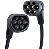 go-e Type 2 ladekabel Black Edition, op til 22 kW Sort