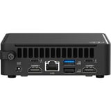 ASUS NUC 15 Pro RNUC15CRKC700002 Sort, Barebone Sort, Mini PC barebone, DDR5-SDRAM, M.2, Ethernet LAN, Wi-Fi 7 (802.11be), 120 W