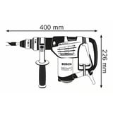 Bosch GBH 4-32 DFR Professional 900 W 800 rpm SDS-plus, Borehammer Blå, SDS-plus, Sort, Blå, Grå, Overbelastning, 3,2 cm, 800 rpm, 1 mm