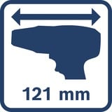 Bosch GDR 18V-215 Professional 06019N2020, Schlagskruemaskine Blå