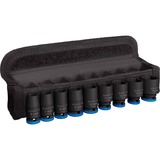 Bosch PRO Impact topnøglesæt 1/4", 9 dele Sort
