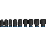 Bosch PRO Impact topnøglesæt 1/4", 9 dele Sort