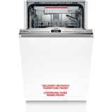 Bosch Serie 4 SPV4HMX61E opvaskemaskine Fuldt indbygget 10 kuverter E Fuldt indbygget, Slimline (45 cm), Grå, Knapper, 1,75 m, 1,65 m