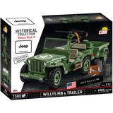 COBI Willys MB & Trailer Executive Edition, Bygge legetøj 