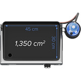 Campingaz Plancha Othello 1 CV, Grillplade Sort/rustfrit stål