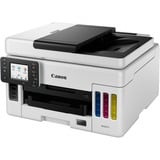 Canon MAXIFY GX6050 MegaTank Inkjet A4 600 x 1200 dpi Wi-Fi, Multifunktionsprinter grå/Sort, Inkjet, Farveudskrivning, 600 x 1200 dpi, A4, Direkte udskrivning, Sort, Gul