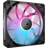 Corsair RX140 MAX RGB, Sag fan Sort