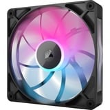 Corsair RX140 MAX RGB, Sag fan Sort