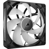 Corsair RX140 MAX RGB, Sag fan Sort