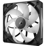 Corsair RX140 MAX RGB, Sag fan Sort