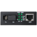 Digitus Bidirektional Gigabit mediekonverter, RJ45 / SC, Media Converter Sort