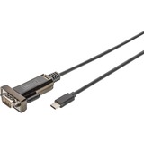 DA-70166 serielkabel Sort 1 m DB-9
