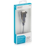 Digitus DA-70166 serielkabel Sort 1 m DB-9 Sort, Sort, 1 m, DB-9, Hanstik, Hanstik, Kina
