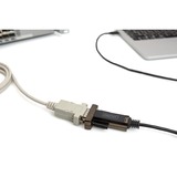 Digitus DA-70166 serielkabel Sort 1 m DB-9 Sort, Sort, 1 m, DB-9, Hanstik, Hanstik, Kina