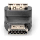 Digitus HDMI-A stik > HDMI-A fatning 4K, Adapter Sort