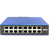 Digitus Industriel 16+2-port L2 administreret Gigabit Ethernet, Switch 