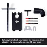 EINHELL Professionel Akku-stiksav TP-JST 18/135 Li BL - Solo, 18 Volt Rød/Sort