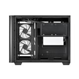 FSP S380-BA Micro Tower Sort, Towerkabinet Sort, Micro Tower, PC, Sort, micro ATX, Mini-ITX, SPCC, Hærdet glas, Spil