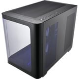 FSP S380-BA Micro Tower Sort, Towerkabinet Sort, Micro Tower, PC, Sort, micro ATX, Mini-ITX, SPCC, Hærdet glas, Spil