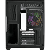 FSP S380-BA Micro Tower Sort, Towerkabinet Sort, Micro Tower, PC, Sort, micro ATX, Mini-ITX, SPCC, Hærdet glas, Spil
