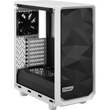 Fractal Design Meshify 2 Compact Tower Hvid, Towerkabinet Hvid/Sort, Tower, PC, Hvid, ATX, micro ATX, Mini-ITX, Stål, Hærdet glas, Spil