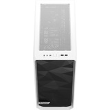 Fractal Design Meshify 2 Compact Tower Hvid, Towerkabinet Hvid/Sort, Tower, PC, Hvid, ATX, micro ATX, Mini-ITX, Stål, Hærdet glas, Spil