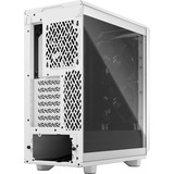 Fractal Design Meshify 2 Compact Tower Hvid, Towerkabinet Hvid/Sort, Tower, PC, Hvid, ATX, micro ATX, Mini-ITX, Stål, Hærdet glas, Spil