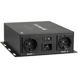 Inter-Tech PDU SA-0416EU, 16A, Strømskinne Sort