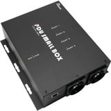 Inter-Tech PDU SA-0416EU, Strømskinne Sort